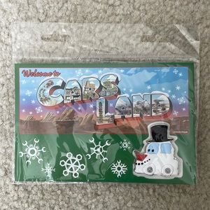Welcome to Cars Land collectible Disney Pin